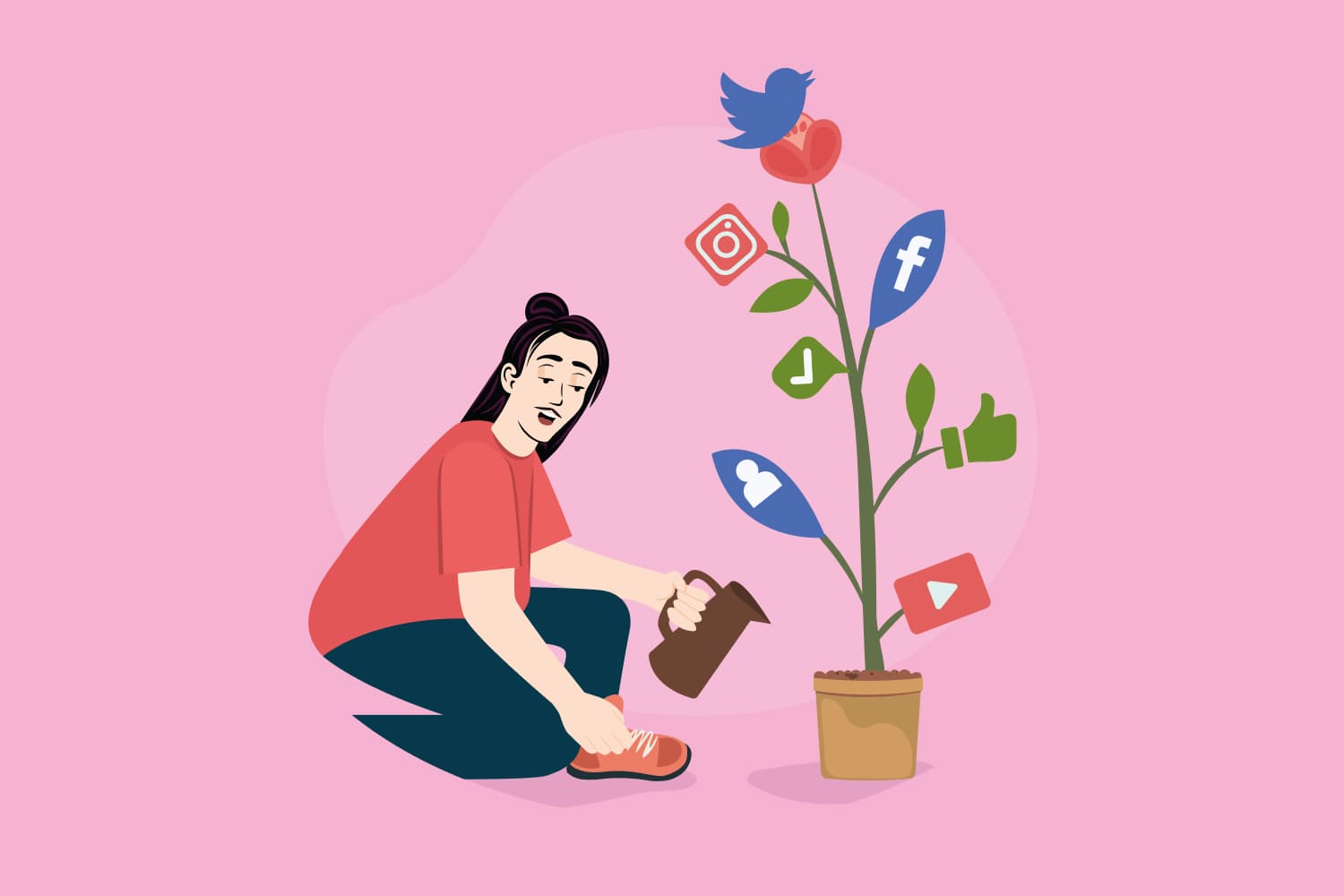 Using TikTok/Instagram in English