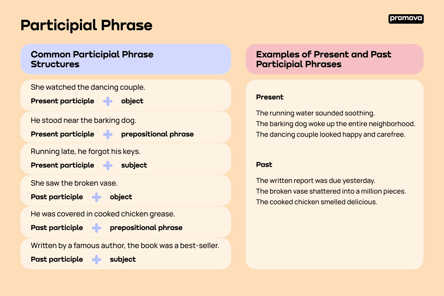 Participle Examples, What is a Participle?