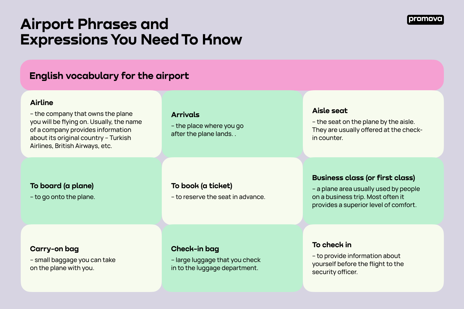 Airport Phrases and Expressions You Need To Know