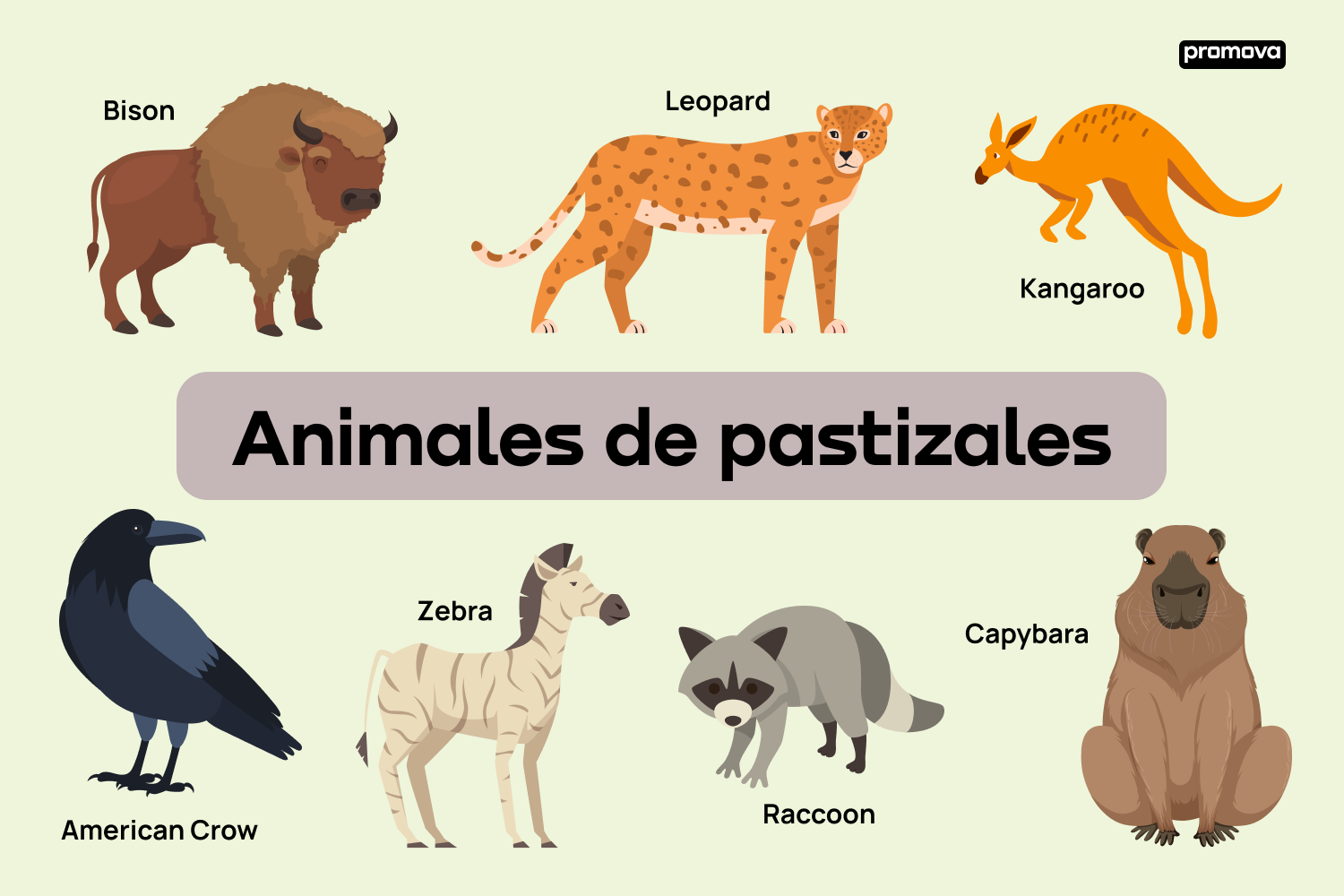 Mejora tu conocimiento con el vocabulario de animales de pradera