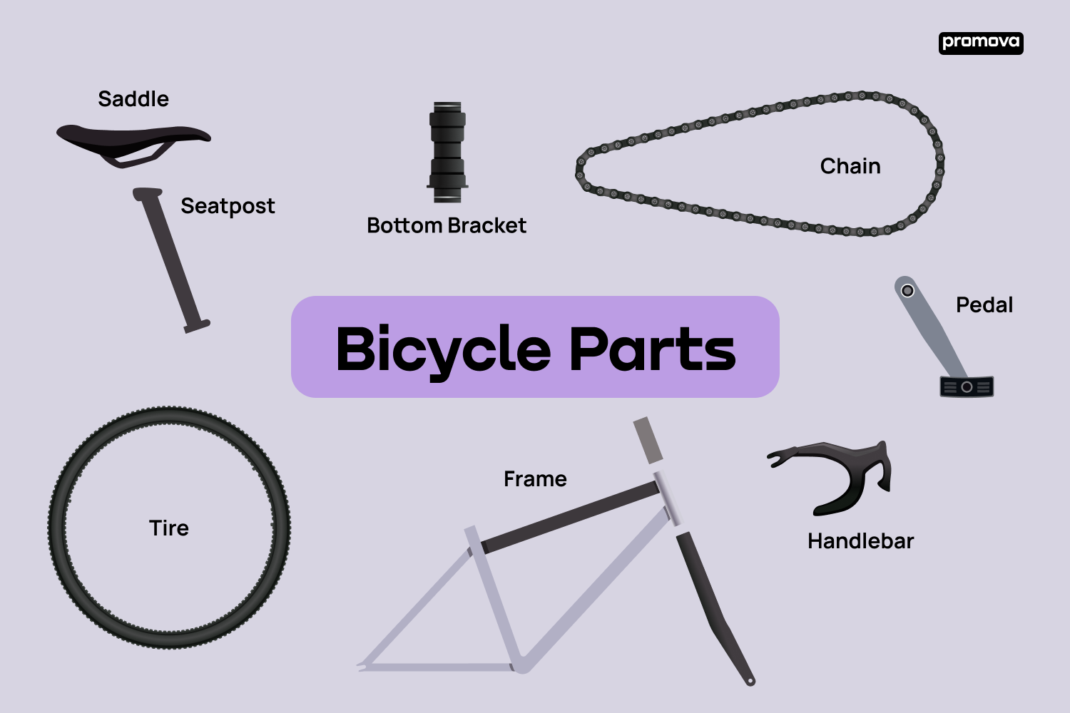 Mastering Bicycle Anatomy: Comprehensive Bicycle Parts Names Guide