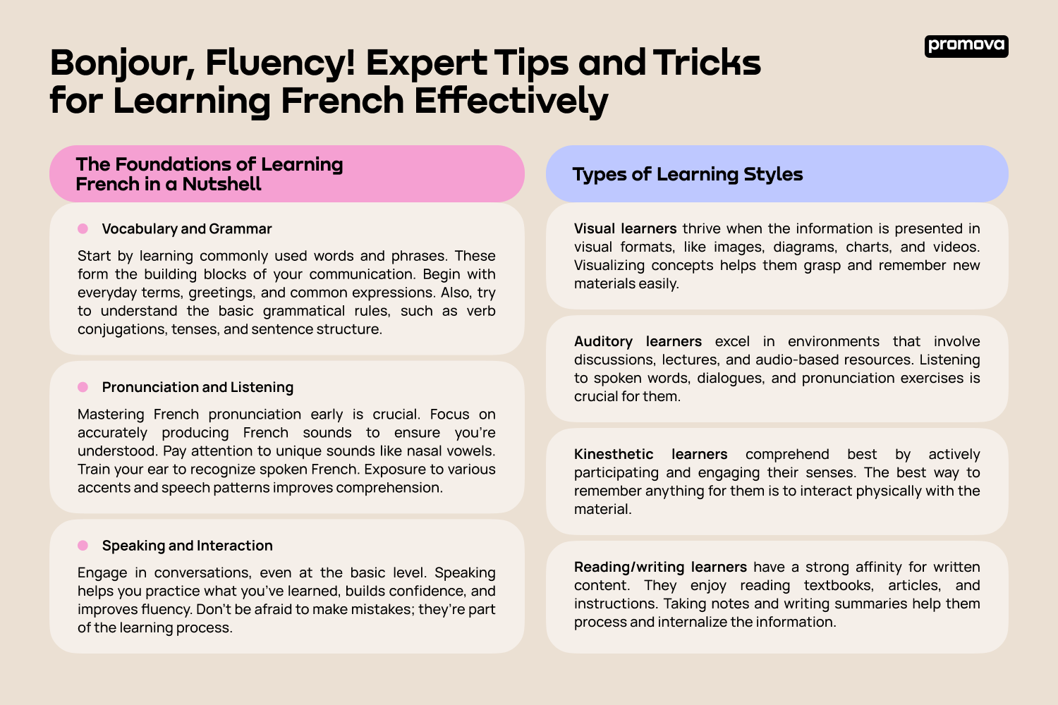 Discover Tips and Tricks for Learning French Effectively