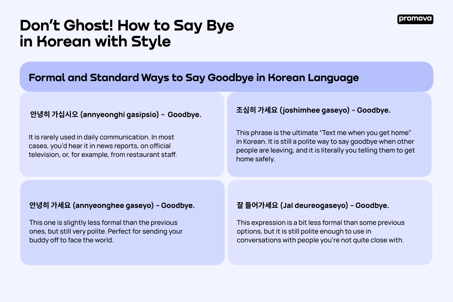 How to Say Bye in Korean with Style