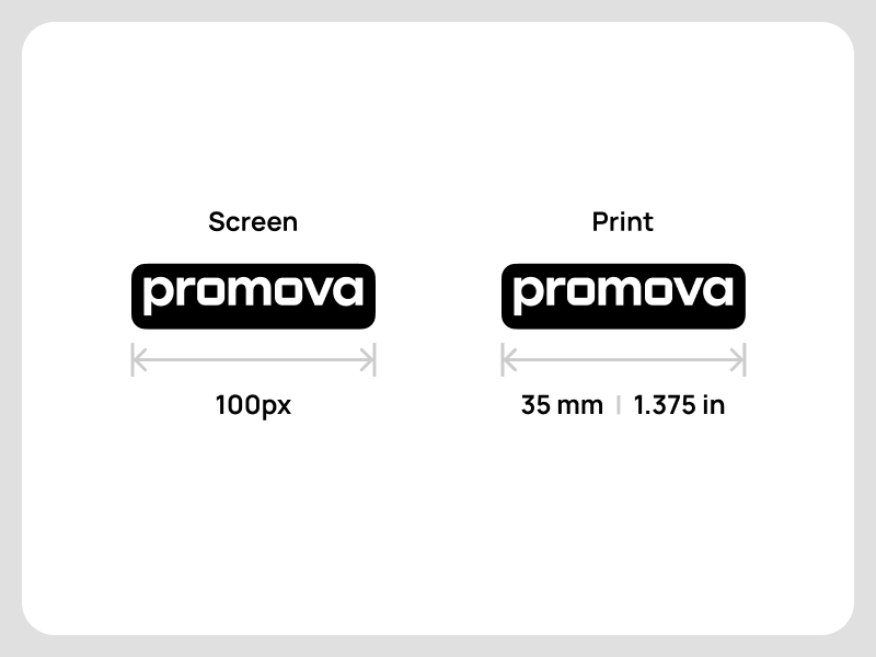 Promova Logo And Clear Space